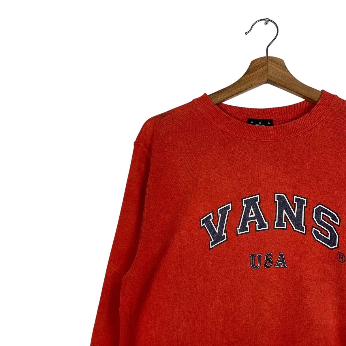 Vans Vintage 90s Vans USA Big Logo Sweatshirt Size US S / EU 44-46 / 1 - 6 Thumbnail