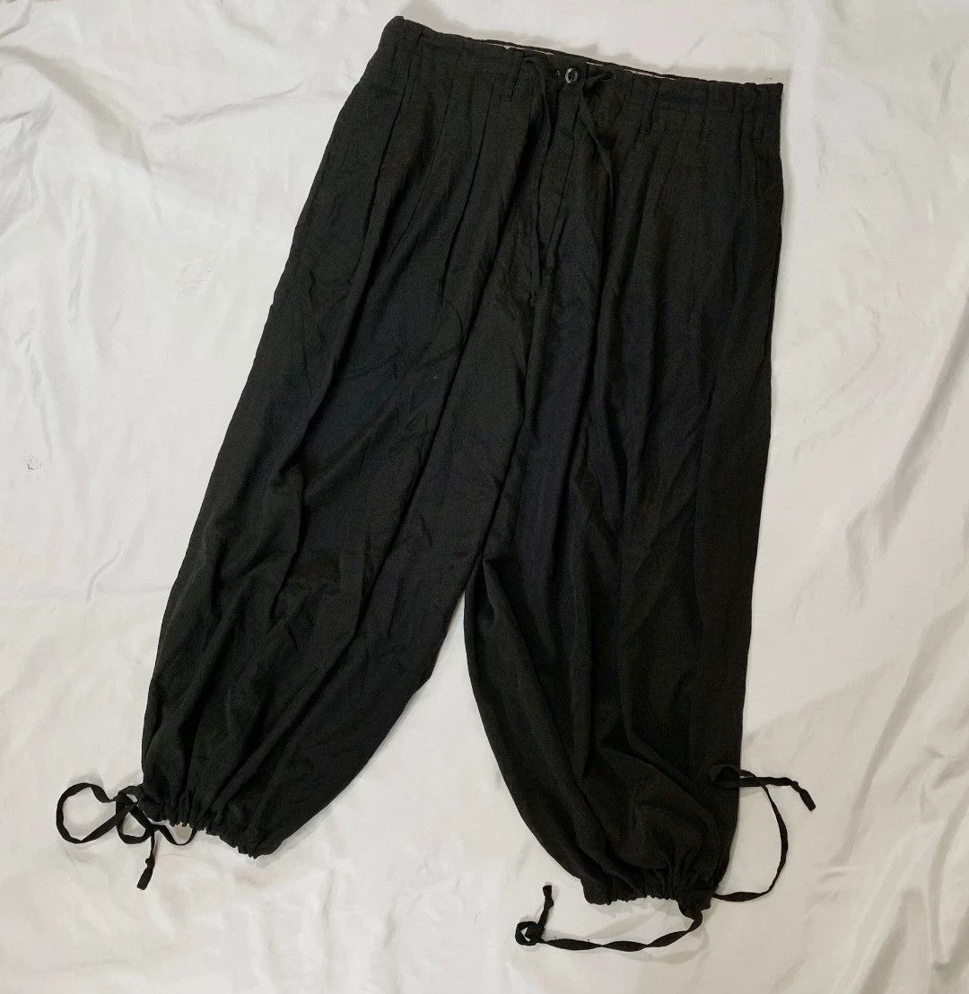 Yohji Yamamoto yohji yamamoto silk balloon pants Size 23" - 1 Thumbnail
