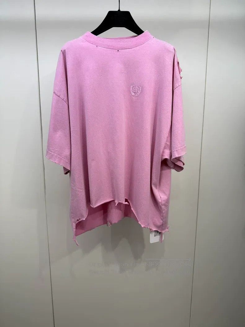 Balenciaga Balenciaga Pink graffiti short-sleeve Size US S / EU 44-46 / 1 - 3 Thumbnail