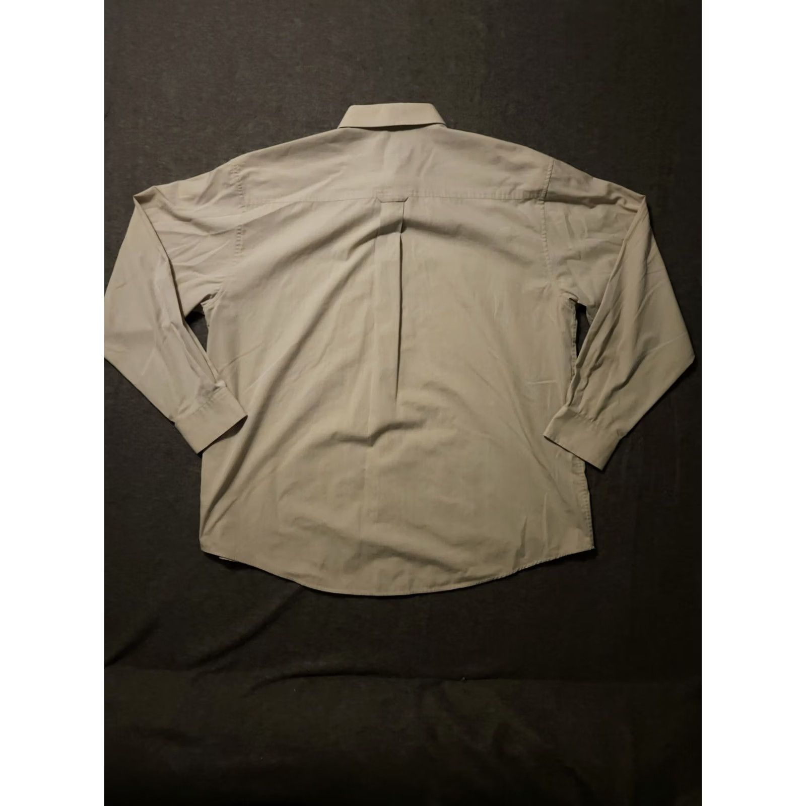 Vintage Antigua Button-Down Shirt Men's XL Tan Long Sleeve KU Jayhawks Embroidered Shirt Size US XL / EU 56 / 4 - 7 Thumbnail