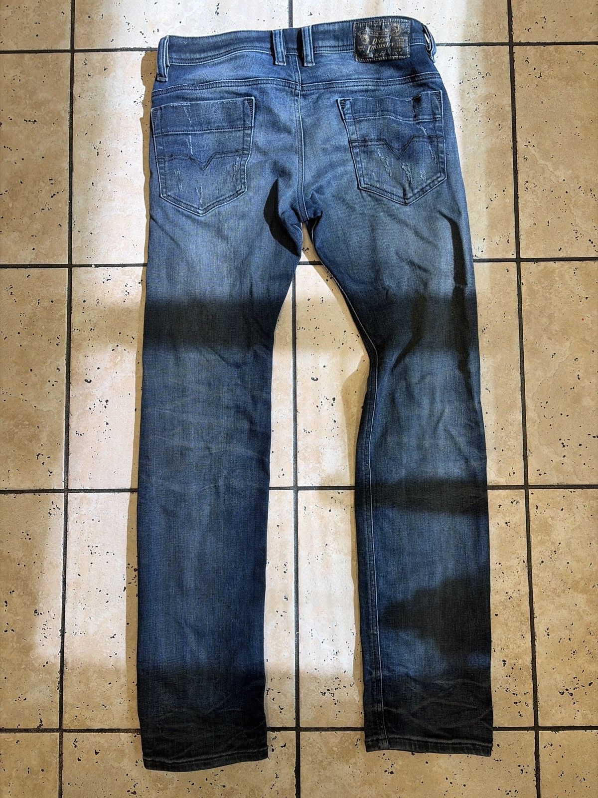 Diesel Diesel Straight Fit Repaired Jeans Size US 32 / EU 48 - 2 Thumbnail