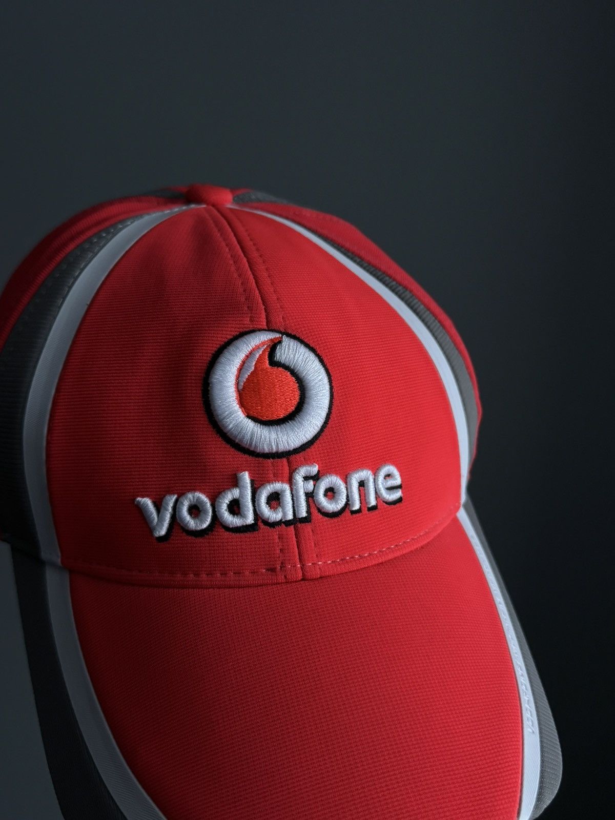 Vintage Vintage Vadafone McLaren Mercedes F1 Racing Cap Size ONE SIZE - 6 Thumbnail