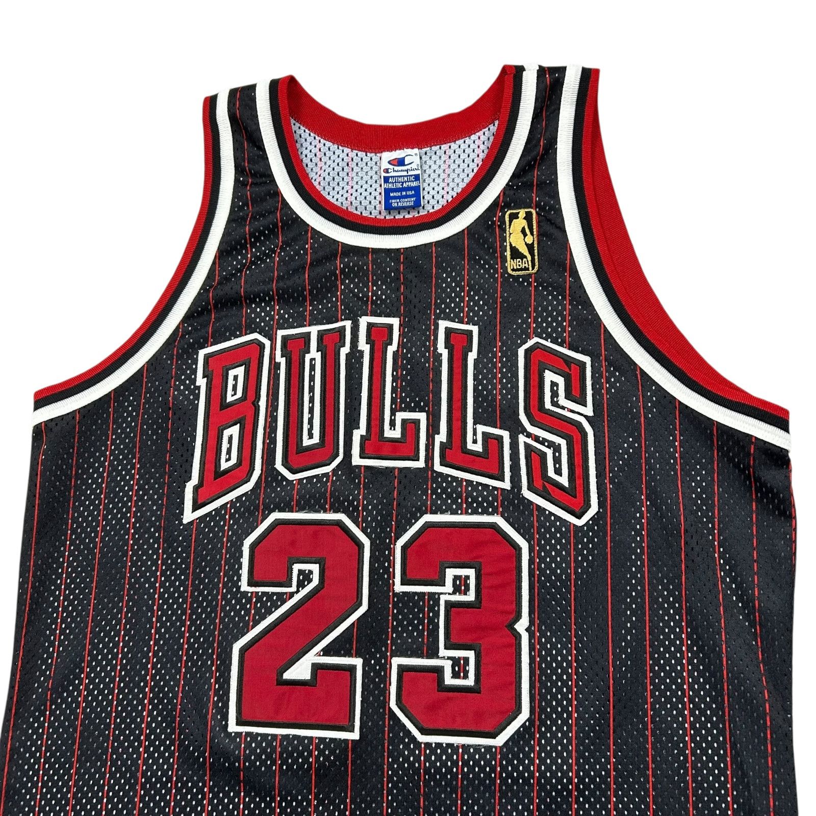 NBA VTG NBA CHICAGO BULLS JORDAN CHAMPION AUTHENTIC JERSEY GOLD Size US M / EU 48-50 / 2 - 3 Thumbnail