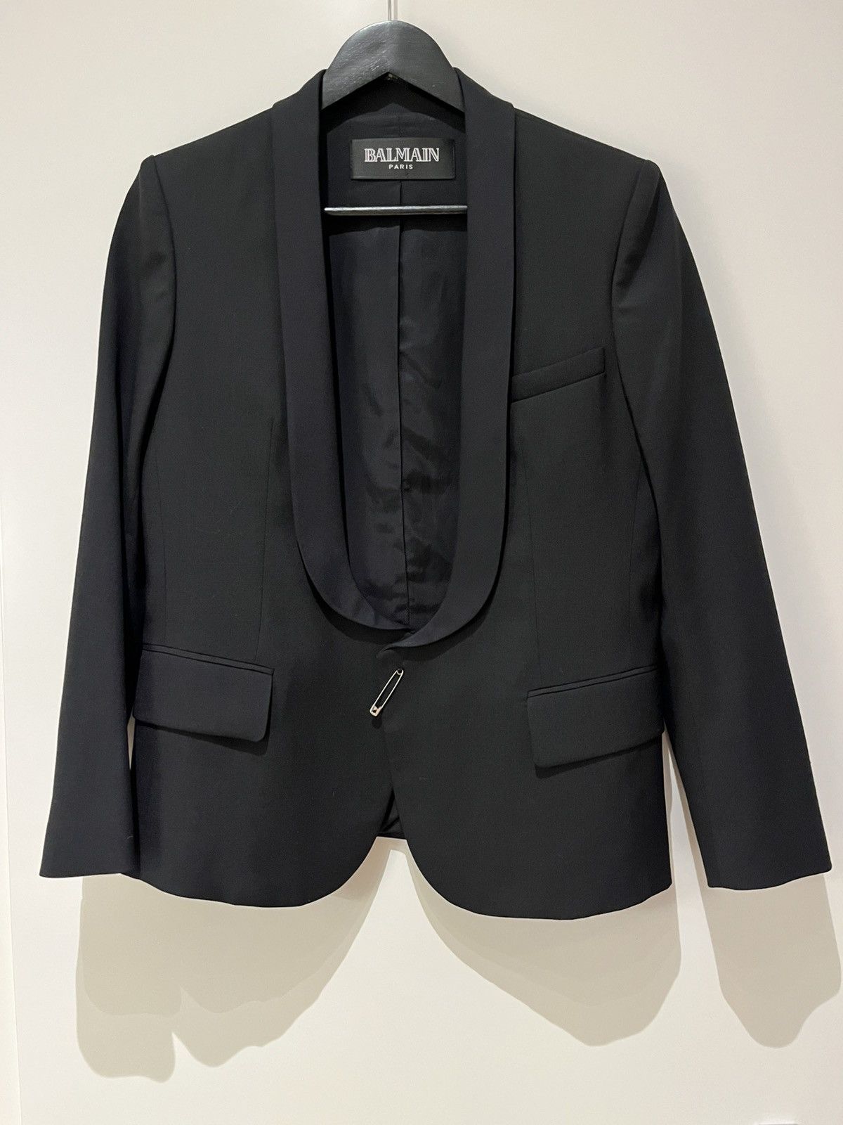 Balmain SS11 Safety Pin Blazer Decarnin