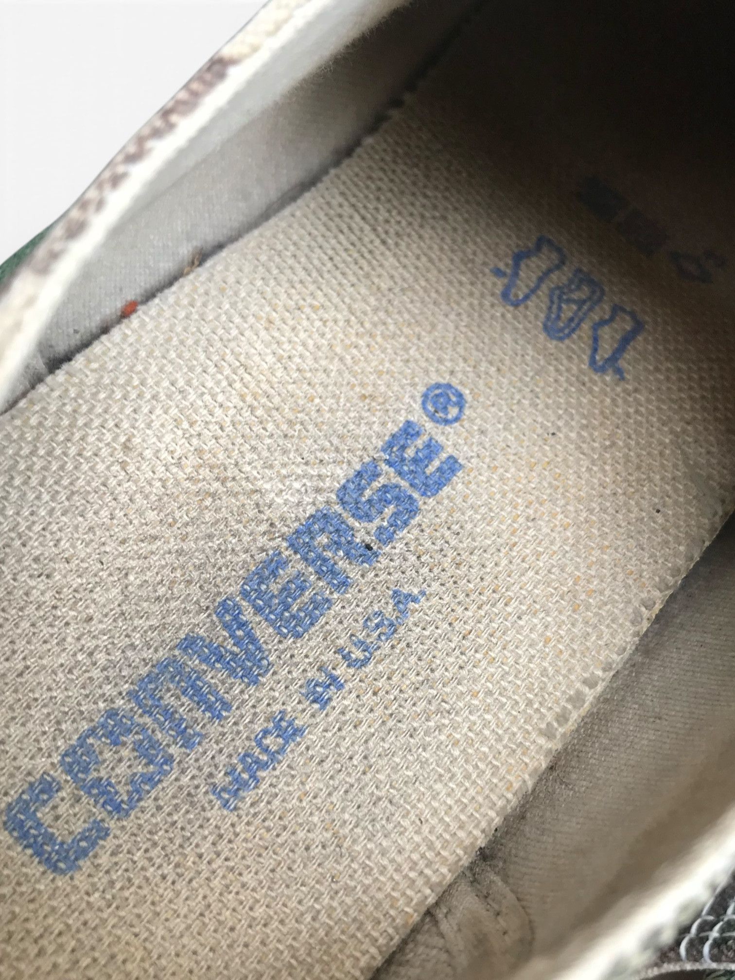 Converse 1990s Converse Chuck Taylor Low Camo Made In USA Size 7.5 Size US 7.5 / EU 40-41 - 10 Thumbnail
