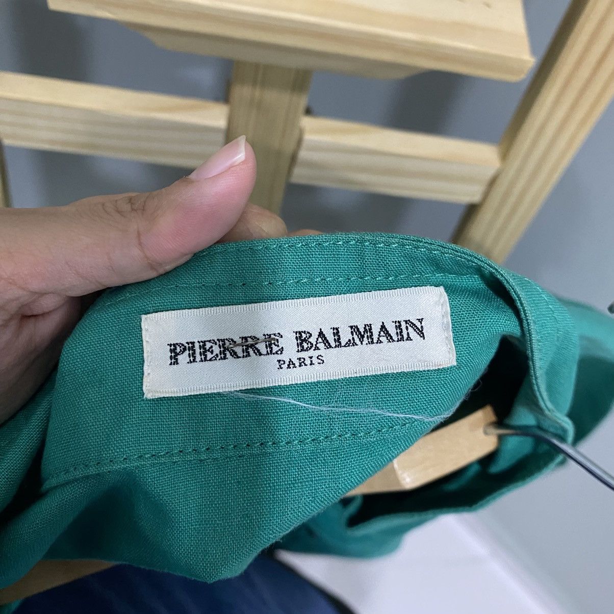 Pierre Balmain Archival Pierre Balmain Paris Utility Bomber Jacket Vintage Size US L / EU 52-54 / 3 - 14 Thumbnail