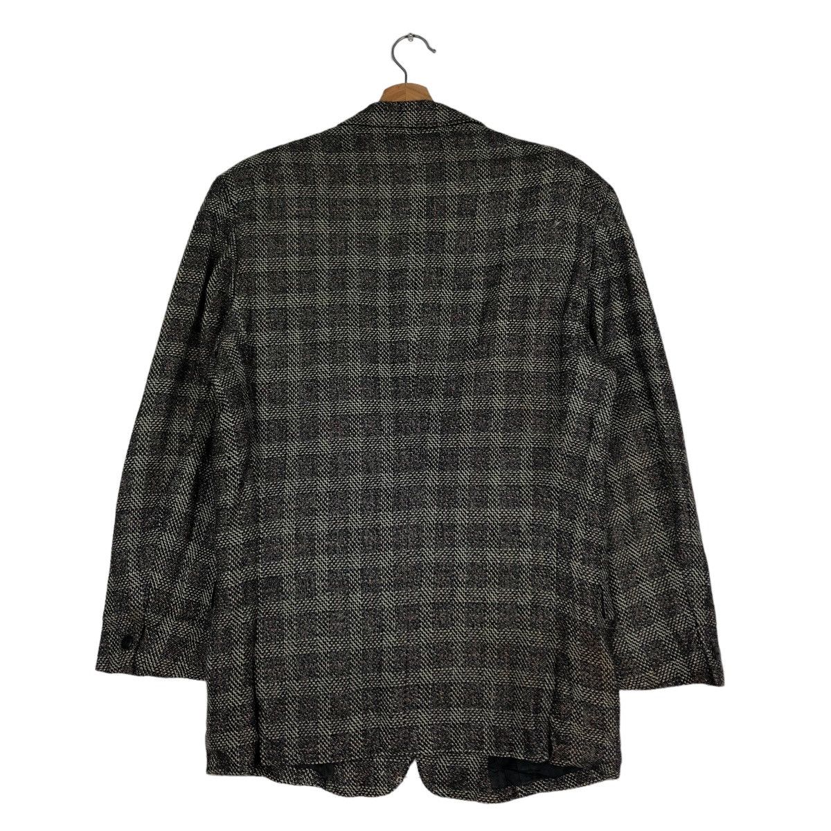 Issey Miyake 🔥Vintage Double Breast Barrique Selection Tartan Design Size US L / EU 52-54 / 3 - 8 Thumbnail