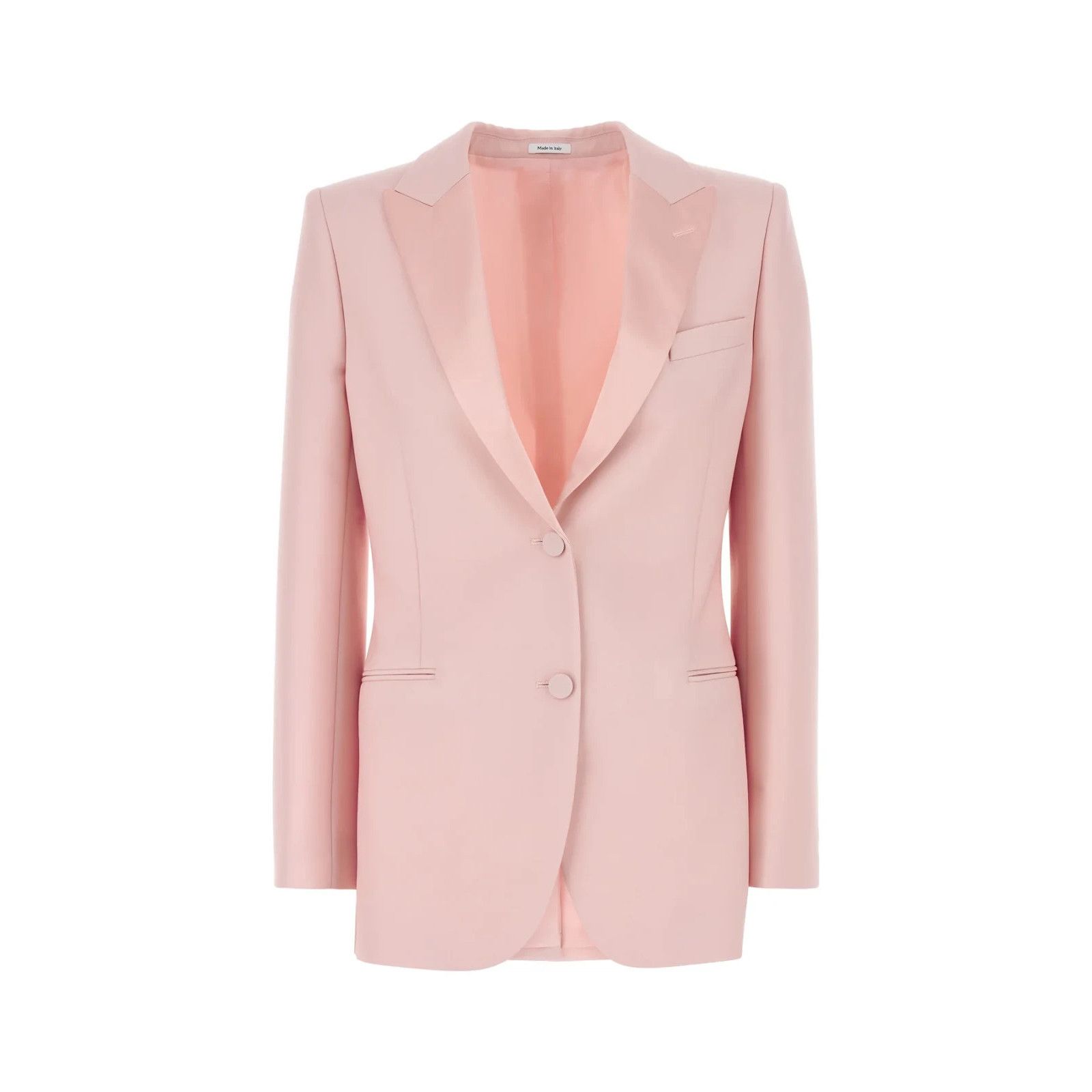 Alexander McQueen ALEXANDER MCQUEEN Pink Wool Blend Blazer New & Authentic (Wo Size XL / US 12-14 / IT 48-50 - 1 Thumbnail