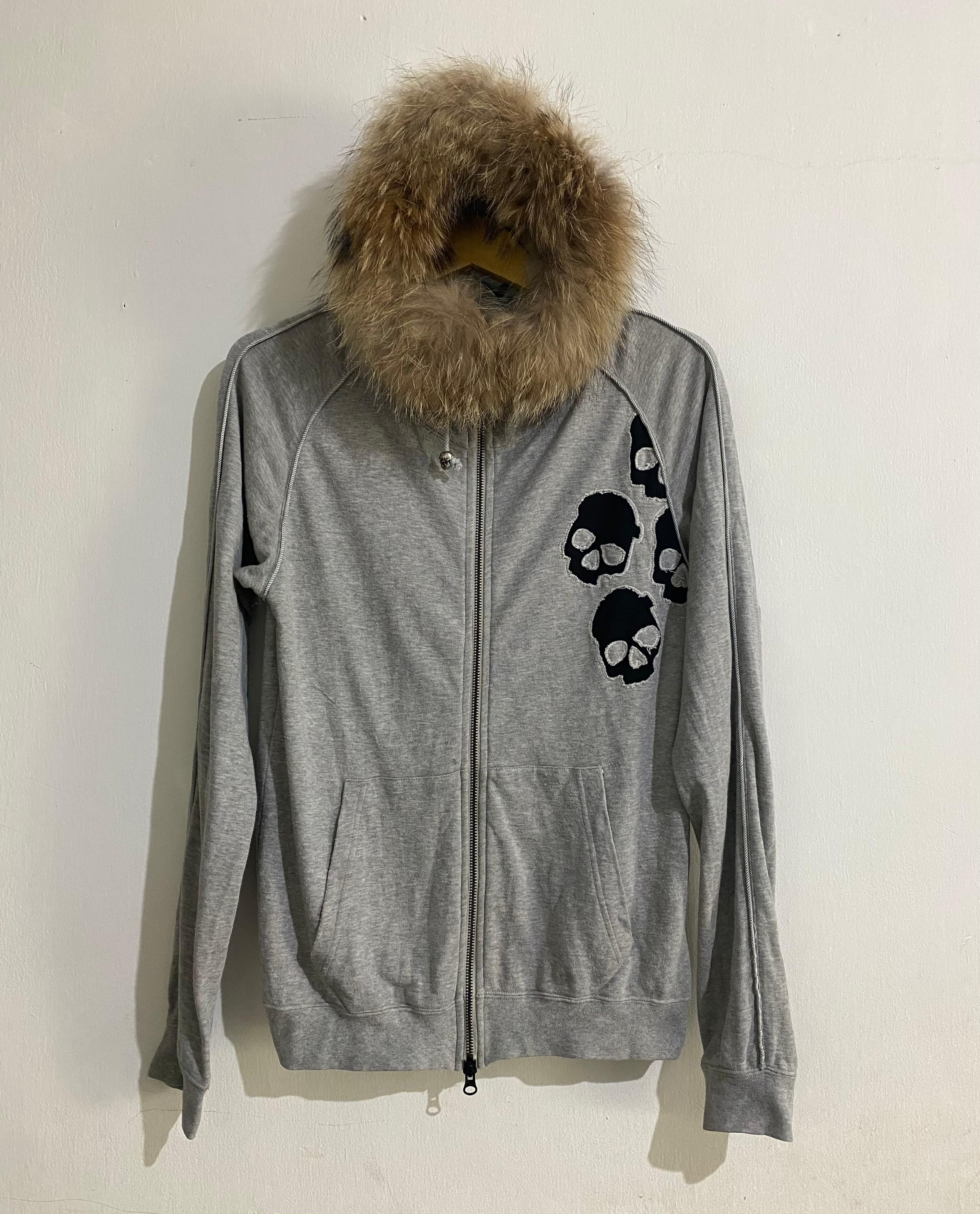 If Six Was Nine Japanese Fur Skull zipp hoodie Size US M / EU 48-50 / 2 - 1 Thumbnail