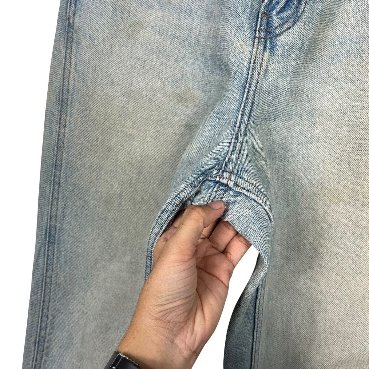 Lemaire × Uniqlo Vintage Uniqlo X Lemaire Denim Jeans Size US 30 / EU 46 - 13 Thumbnail