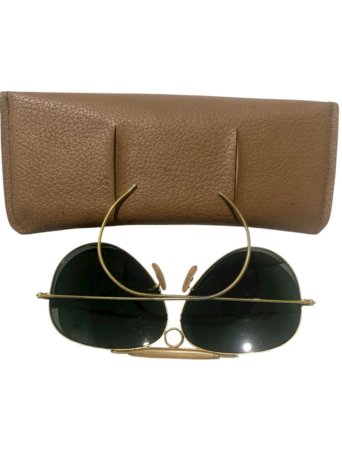 RayBan Vintage B&L Ray Ban USA Shooter Aviator Sunglasses Size ONE SIZE - 2 Thumbnail