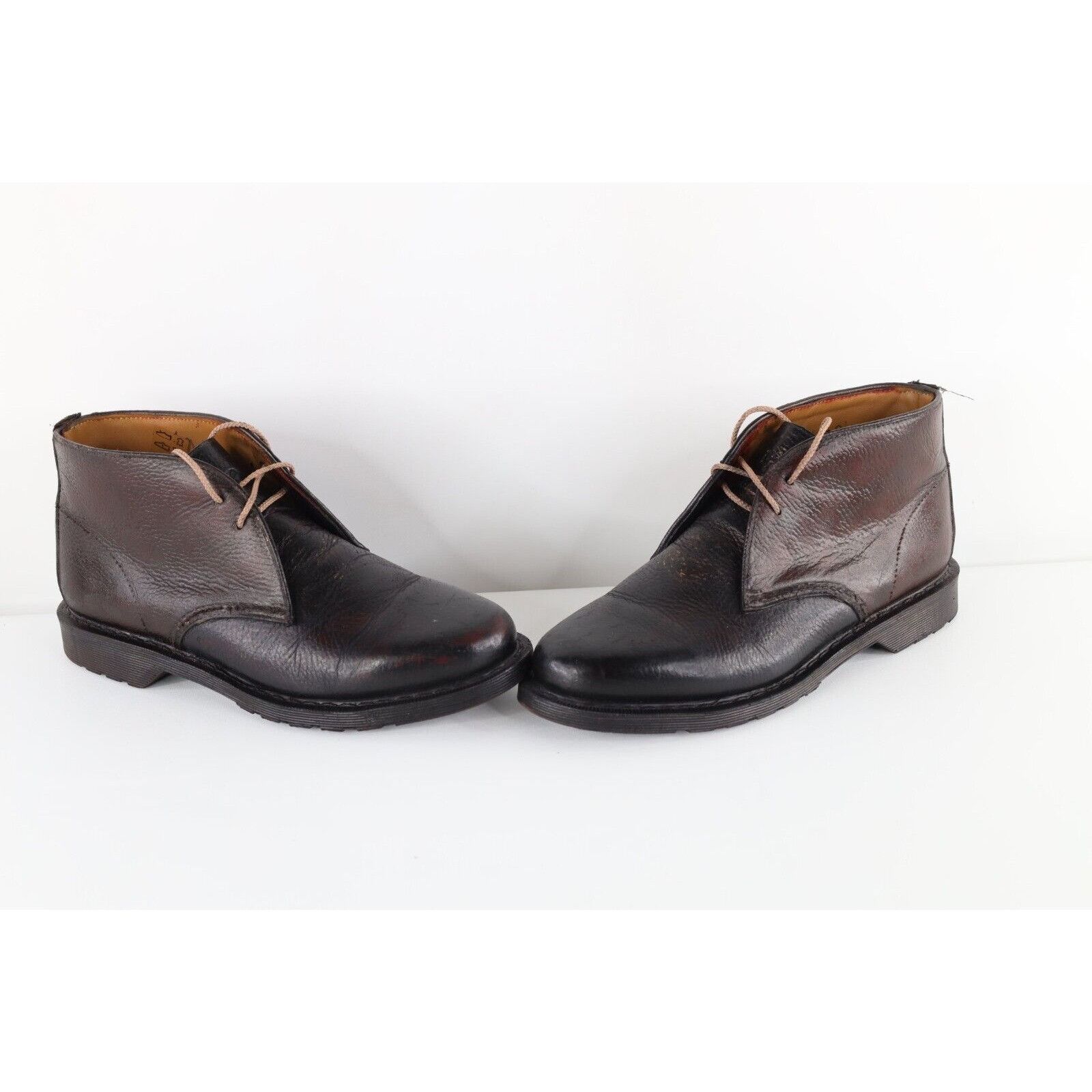 Dr. Martens Vintage Dr Martens Distressed Pebble Grain Leather Boots Size US 11 / EU 44 - 1 Thumbnail