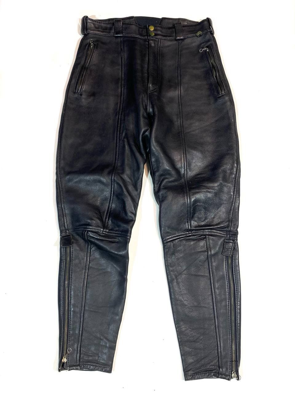 Vintage Tough Leather Racing Moto Pants Vintage Size US 30 / EU 46 - 1 Thumbnail