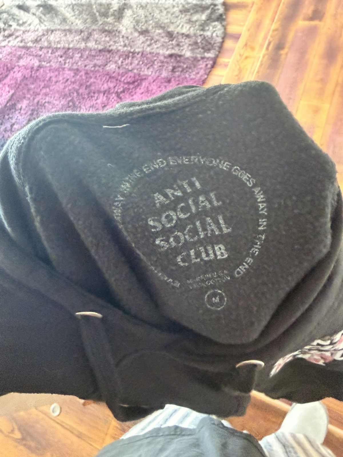 Anti Social Social Club Hoodie Anti Social Social Club Kkoch Black Size US M / EU 48-50 / 2 - 3 Thumbnail