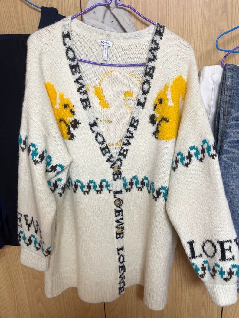 Loewe LOEWE woollen sweater Size XXS / US 00 / IT 34 - 2 Thumbnail