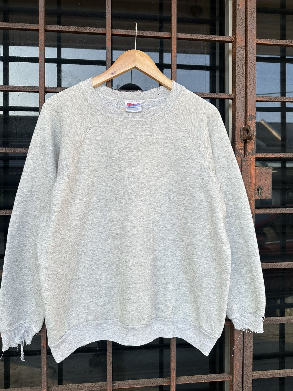 Vintage Sun Faded Thrashed Distressed ERD Grunge Boxy Crewneck Size US S / EU 44-46 / 1 - 5 Thumbnail