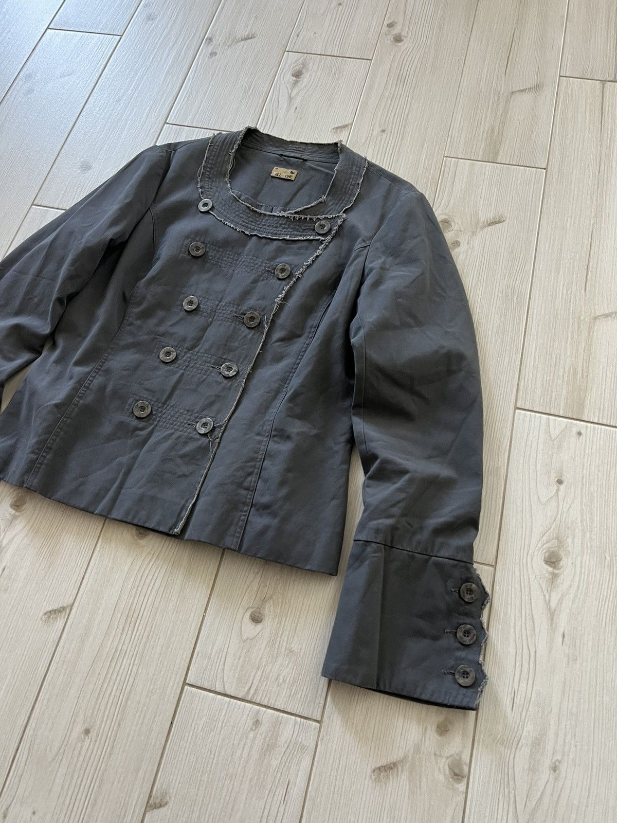 Hysteric Glamour 00s Military Napoleon Jacket Gothic Balmain Style Avant gard Size US S / EU 44-46 / 1 - 7 Thumbnail