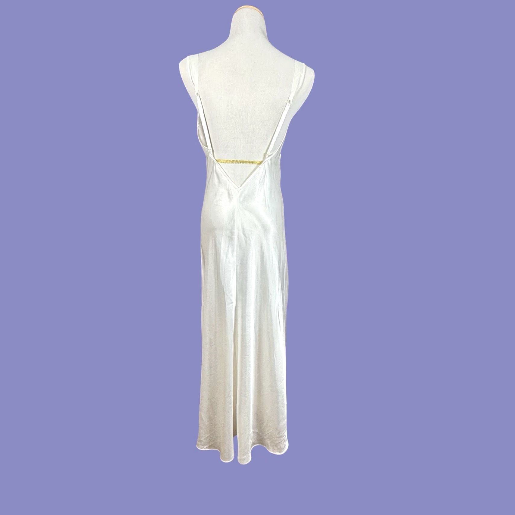 Robe Longue Victoria's Secret – Soie Rouge, Taille M – Vintage, état Parfait