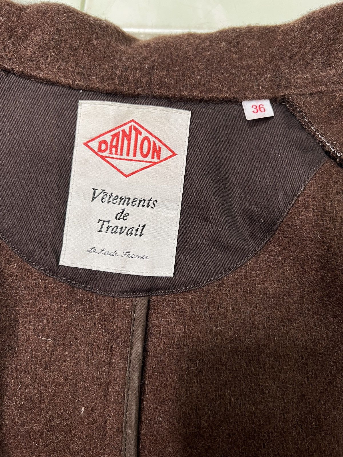 Danton 🔥DANTON WOOL OVERCOAT Size US S / EU 44-46 / 1 - 13 Thumbnail