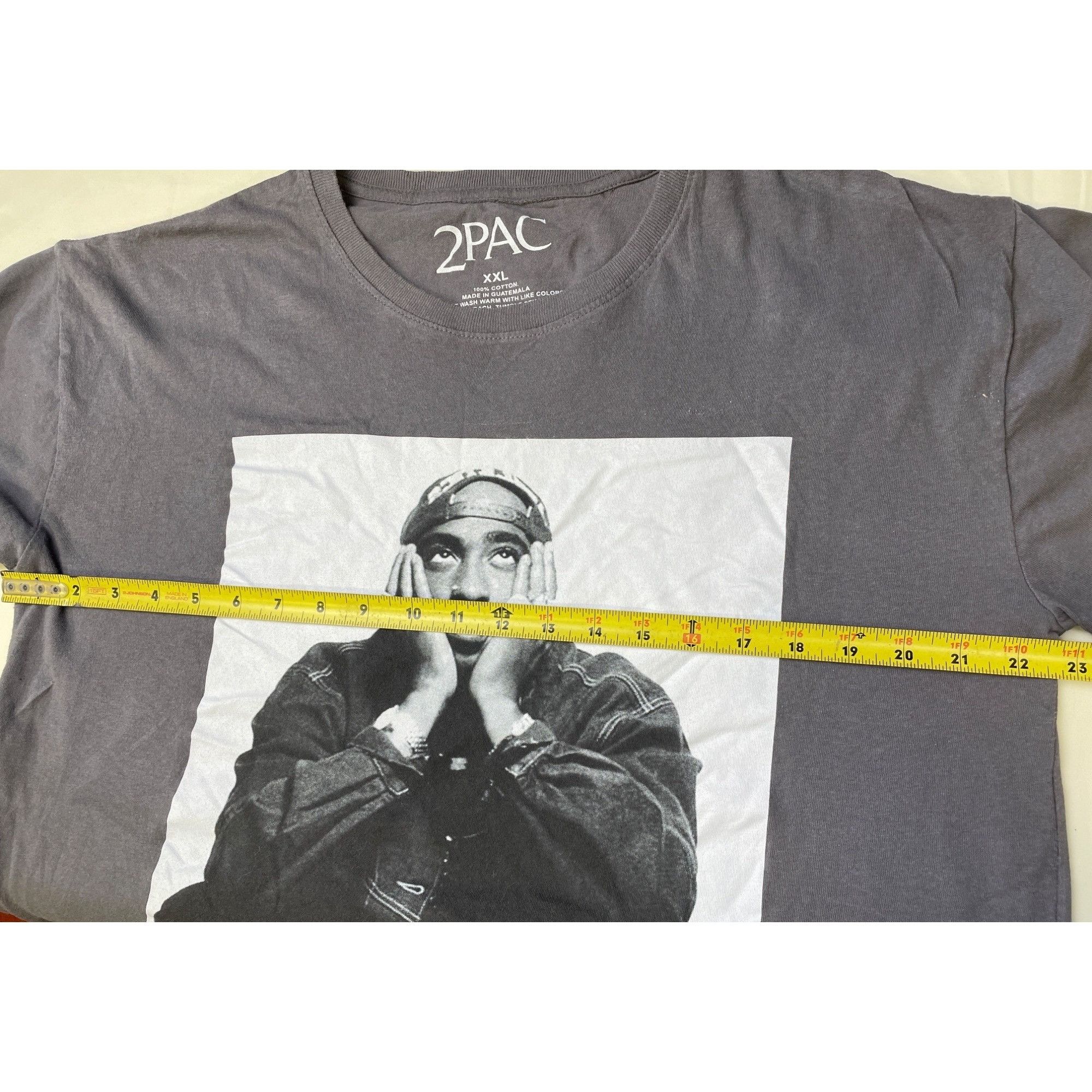 Other 2 PAC Gray & White Men's Short Sleeve T-Shirt Size XXL SKU 5 Size US XXL / EU 58 / 5 - 7 Thumbnail