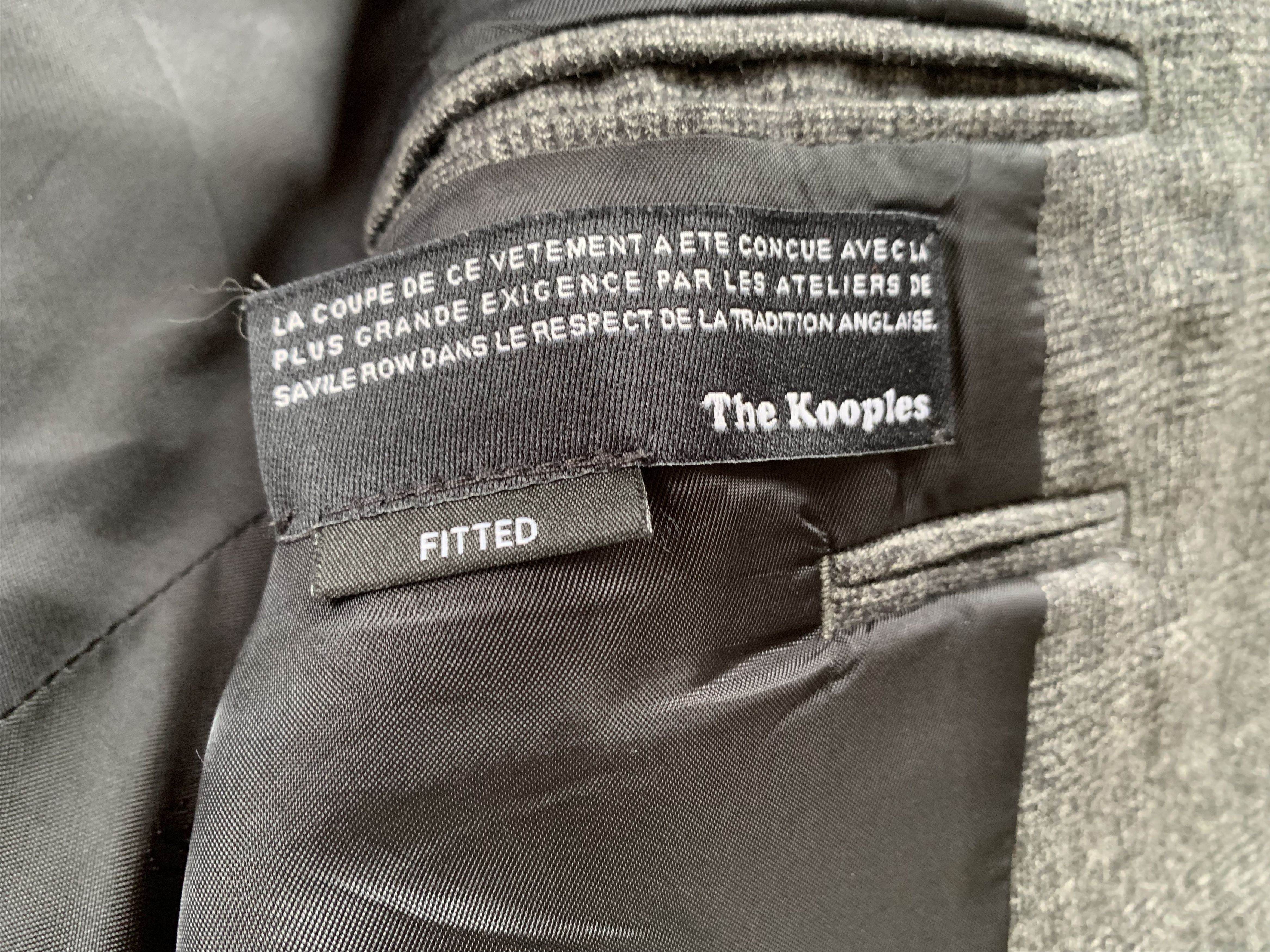Designer × The Kooples The Kooples Fitted Women's Wool Blazer Jacket Size S / US 4 / IT 40 - 8 Thumbnail