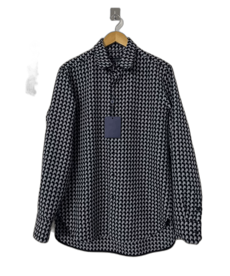 Louis Vuitton Louis Vuitton Checked Long Sleeve Shirt Size US M / EU 48-50 / 2 - 1 Thumbnail