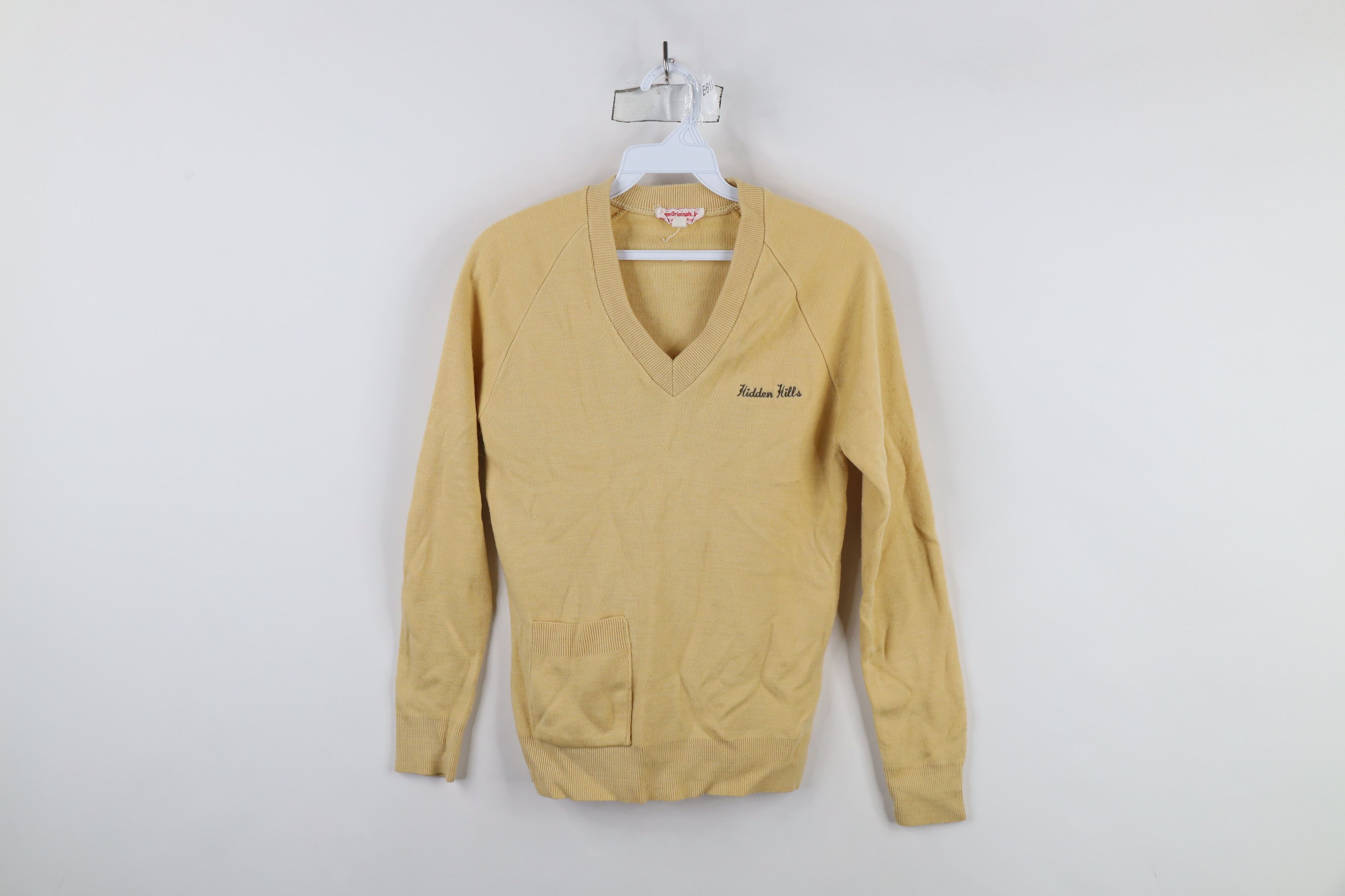 Vintage Vintage 70s Hidden Hills Golf Course Knit Sweater USA Size M / US 6-8 / IT 42-44 - 1 Thumbnail
