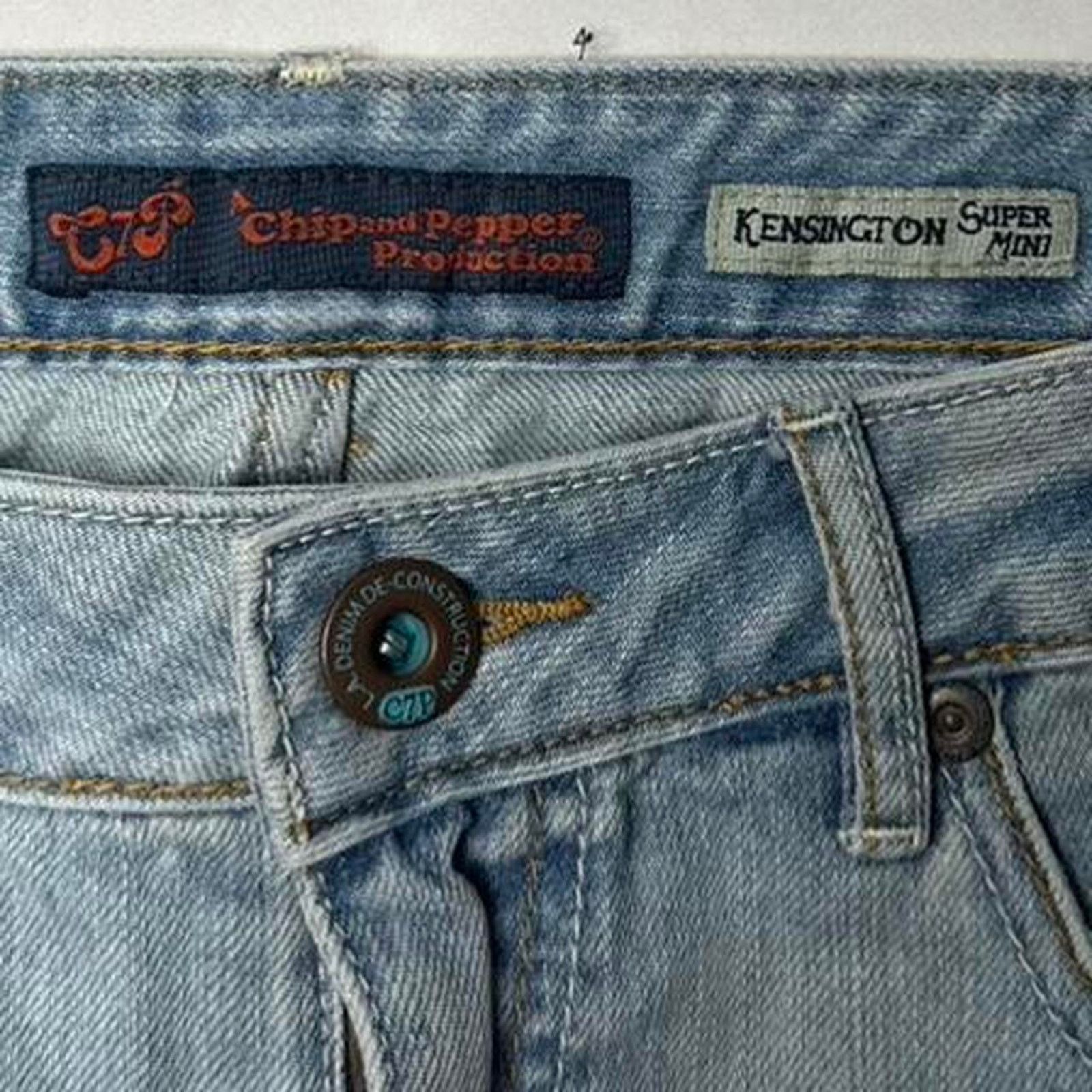 Chip & Pepper Chip & Pepper Production Mini Low Rise Size 11 Women Cotton Size 32" / US 10 / IT 46 - 6 Thumbnail