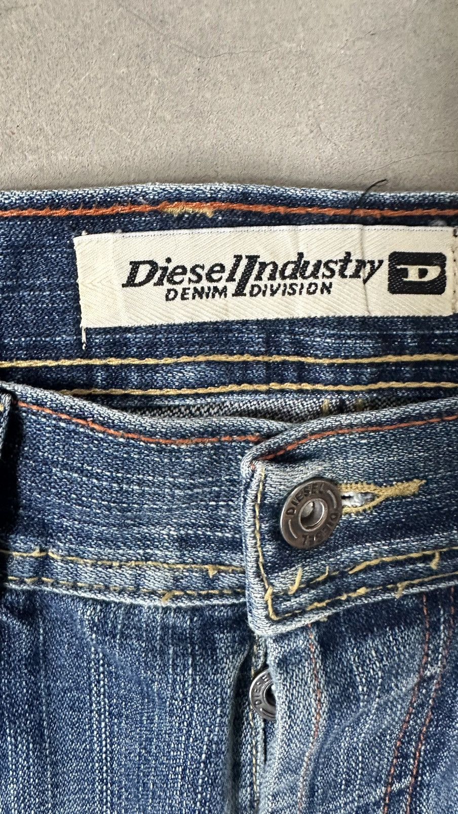 Diesel VINTAGE DIESEL INDUSTRY DENIM PANT Size US 34 / EU 50 - 6 Thumbnail