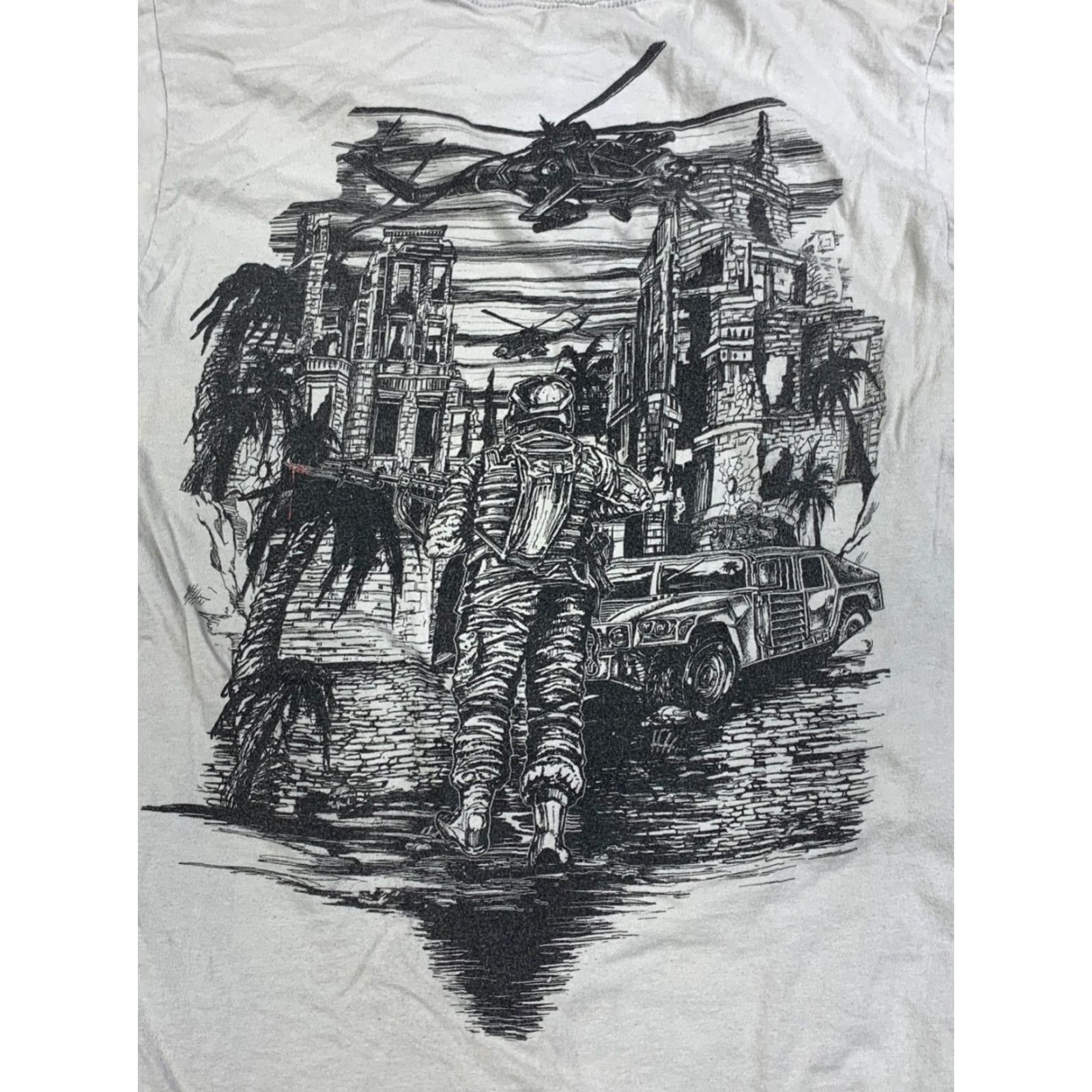 Vintage Apprime Courage Above All Shirt Mens M Army Military AOP 11634 Size US M / EU 48-50 / 2 - 7 Thumbnail