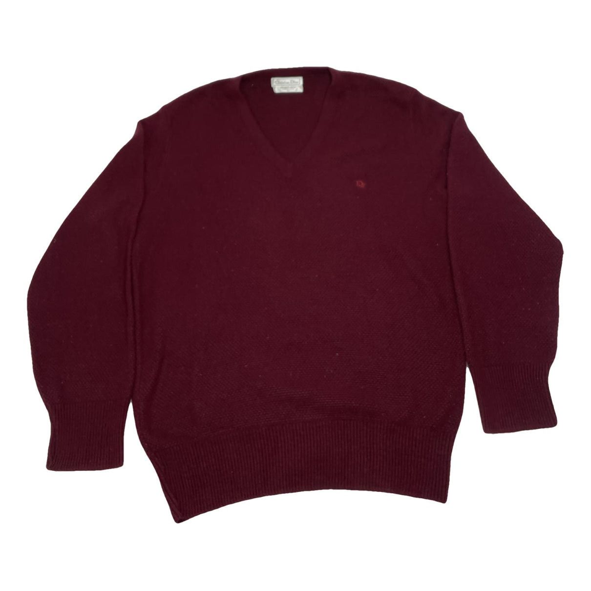 Other Dior Homme Burgundy Wool Knitwear & Sweatshirt Size L / US 10 / IT 46 - 1 Thumbnail