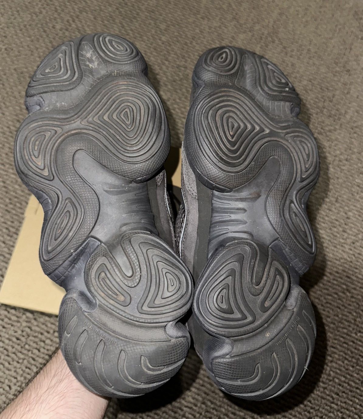 Adidas × Yeezy Adidas Yeezy 500 Utility Black Size US 8 / EU 41 - 6 Thumbnail