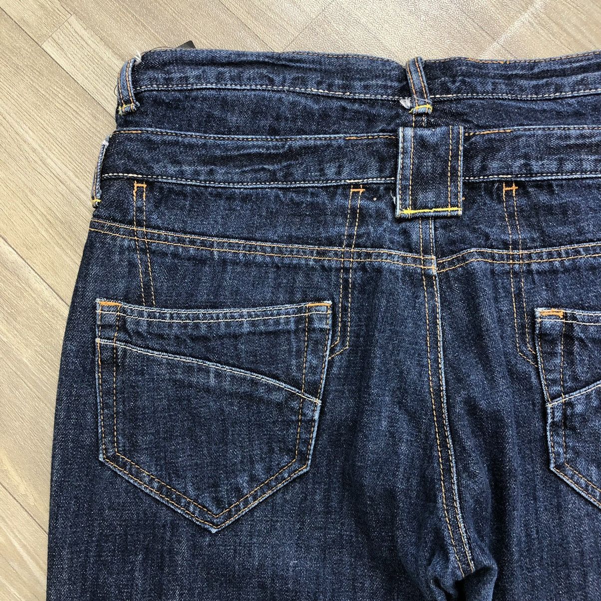 If Six Was Nine × Japanese Brand × PPFM Y2K Spunky Gals Double Waist Multipocket Bust Pants Jeans Size US 36 / EU 52 - 18 Thumbnail