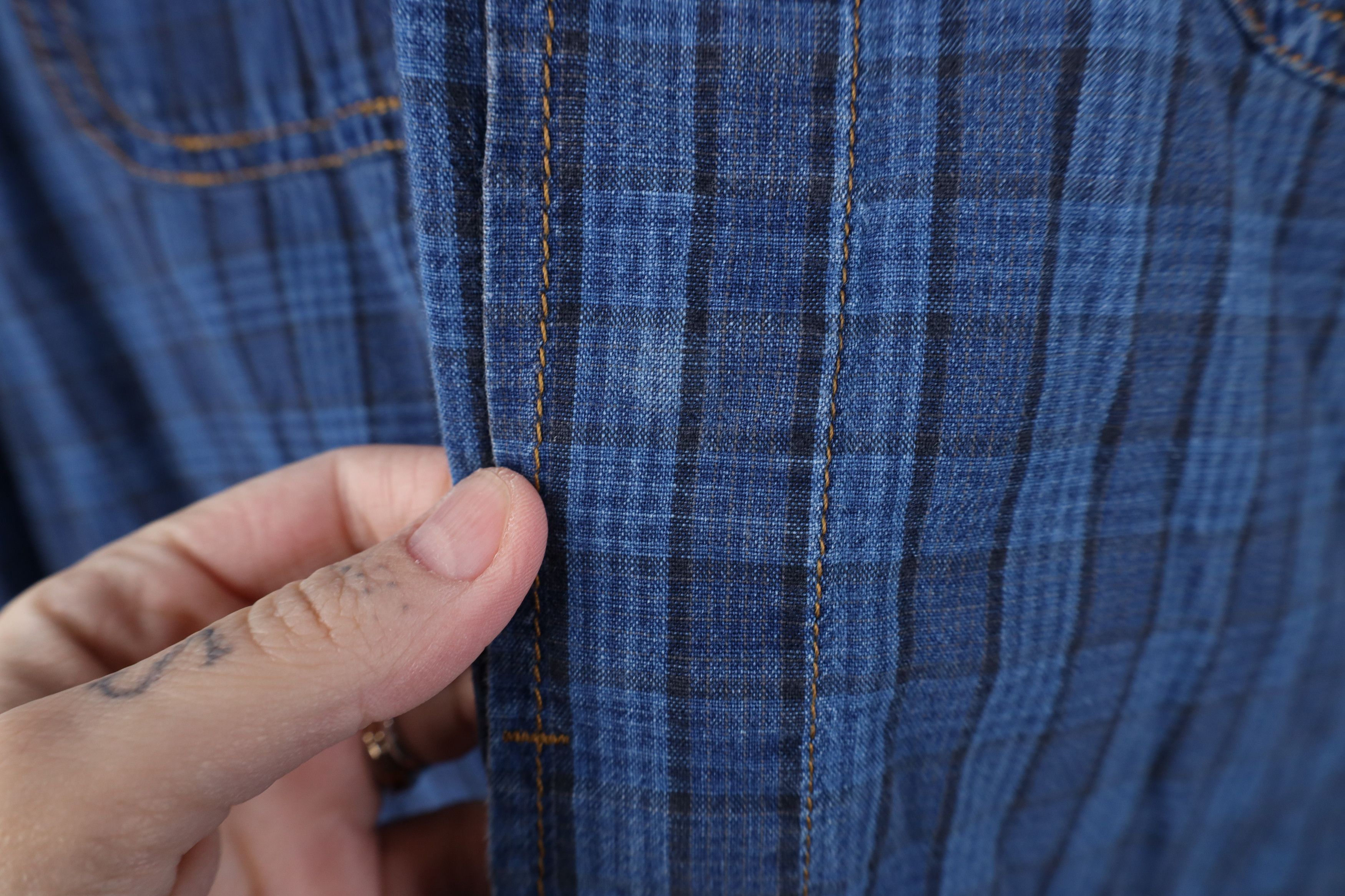 Guess Vintage 90s Guess Spell Western Cowboy Button Shirt Plaid Size US L / EU 52-54 / 3 - 5 Thumbnail