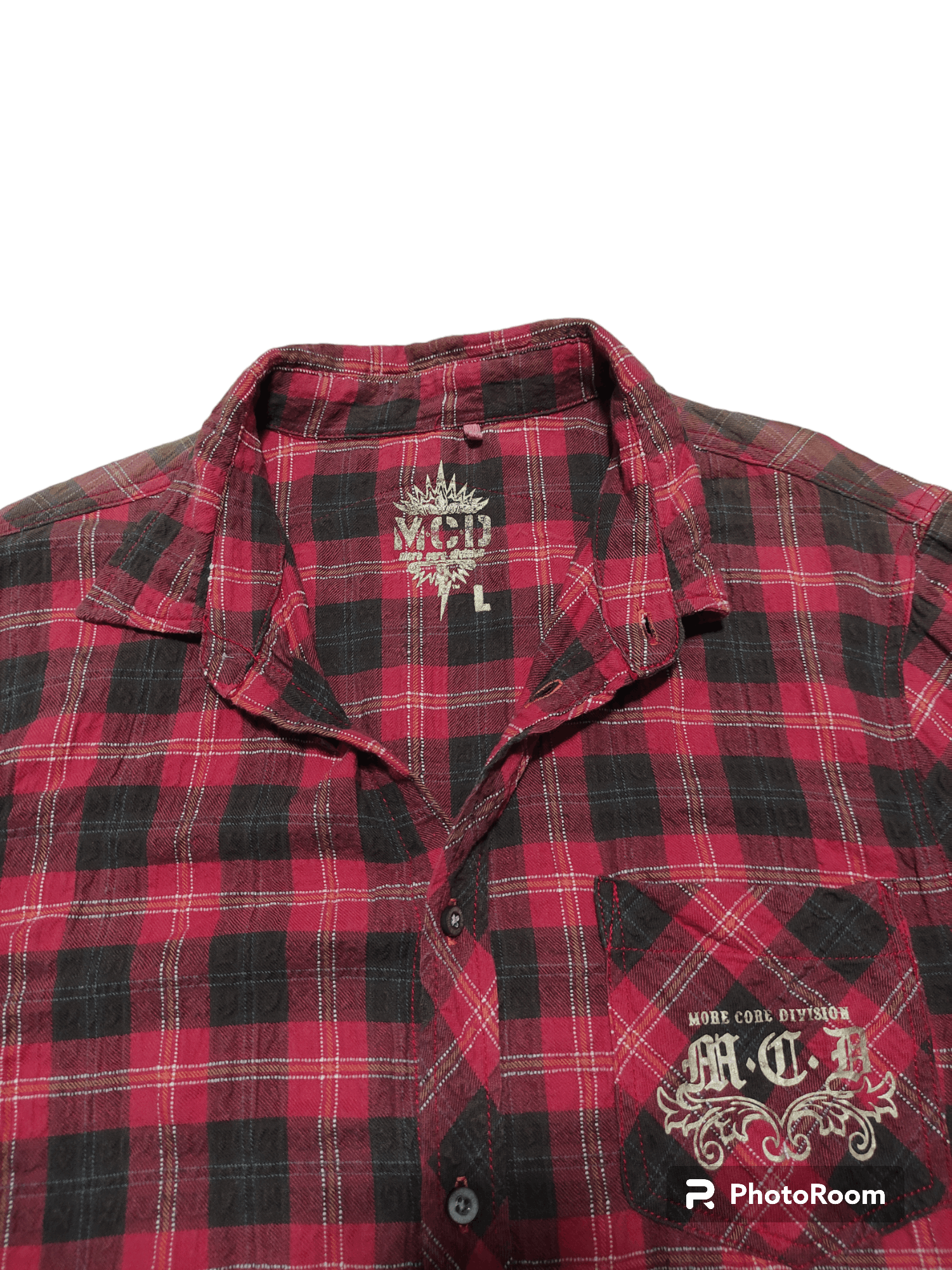 14th Addiction × Yasuyuki Ishii More core Division Shirt Punk Rock Surf style ifsixwasnine Size US XL / EU 56 / 4 - 5 Thumbnail