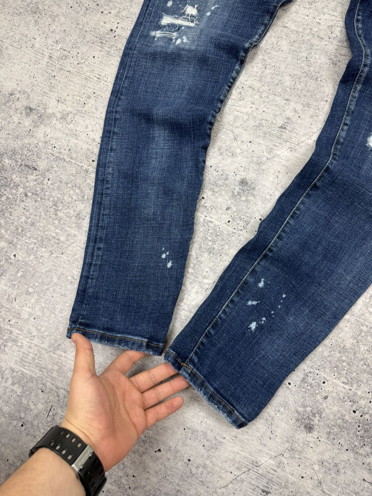 Dsquared2 Dsquared2 Casual Distressed Blue Jeans Pants Men Size 52 Size US 34 / EU 50 - 6 Thumbnail