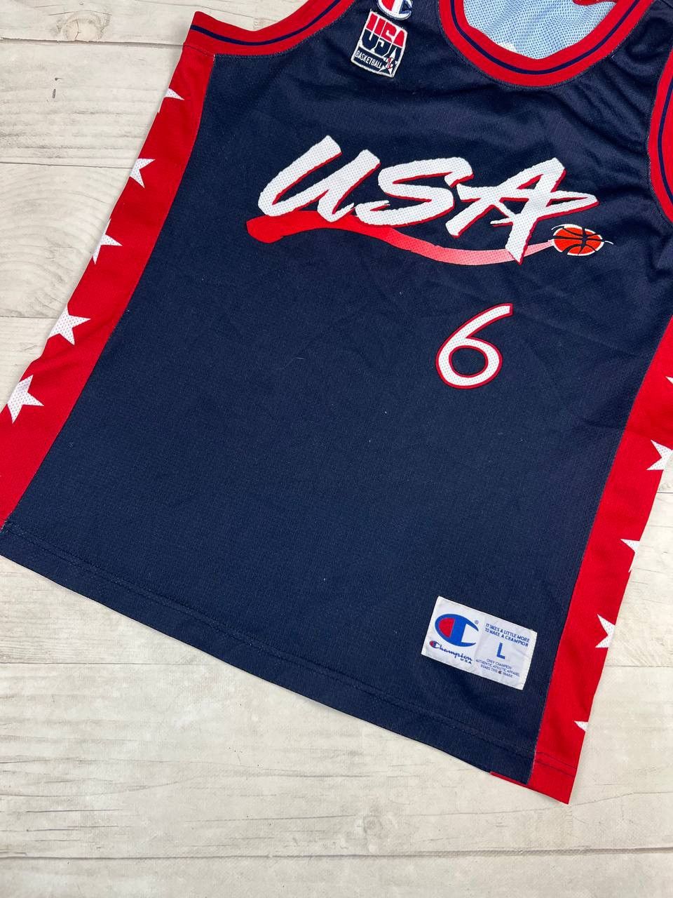 Champion Vintage Champion United State Hardway #6 NBA Jersey 90s Size US L / EU 52-54 / 3 - 3 Thumbnail