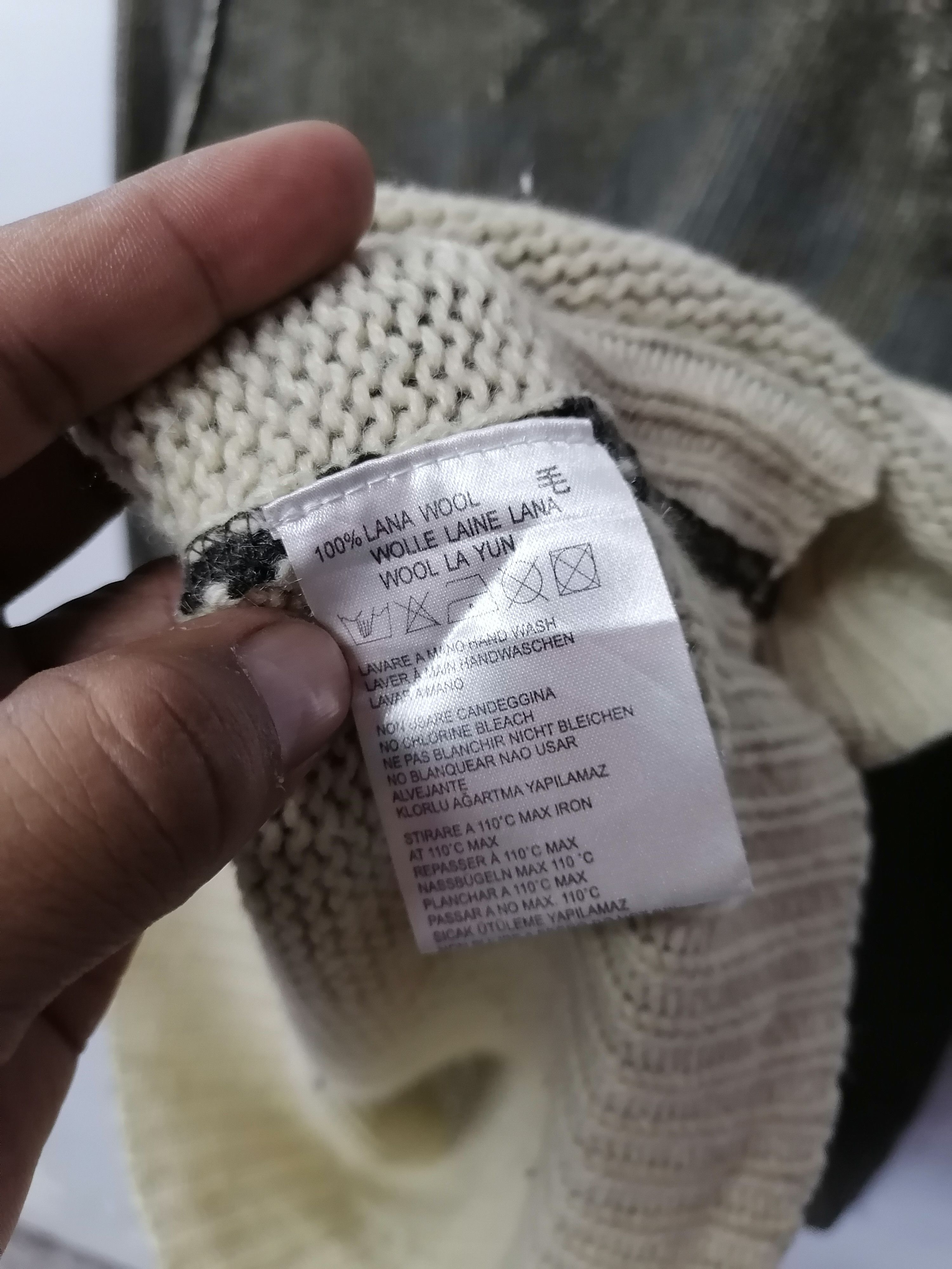 Diesel Diesel Smoke Wool Zipper Turtleneck Size US M / EU 48-50 / 2 - 8 Thumbnail