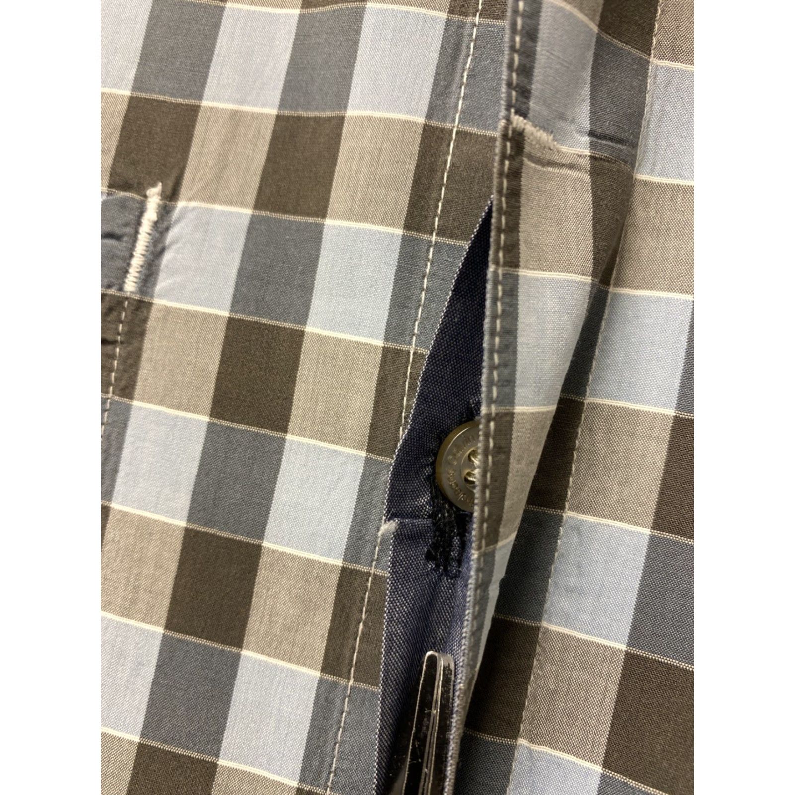 Calvin Klein Calvin Klein Dress Shirt Men’s S Multicolor 100% Cotton Non-Iron Long Sleeve Size 36R - 5 Thumbnail