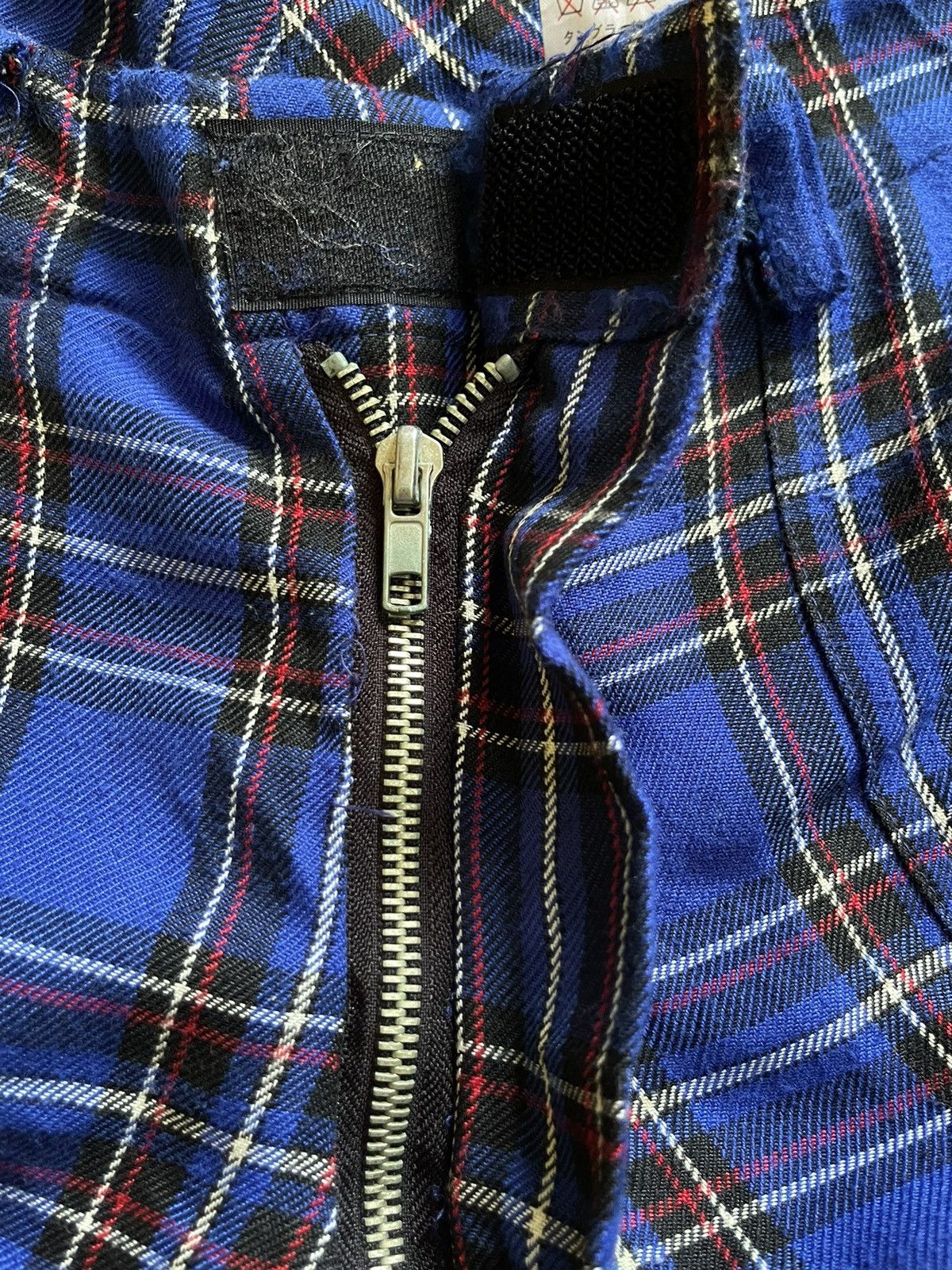 If Six Was Nine × Le Grande Bleu (L.G.B.) × Seditionaries Sexy Dynamite London Original Tartan Bondage Pant With Skirt Size US 33 - 6 Thumbnail