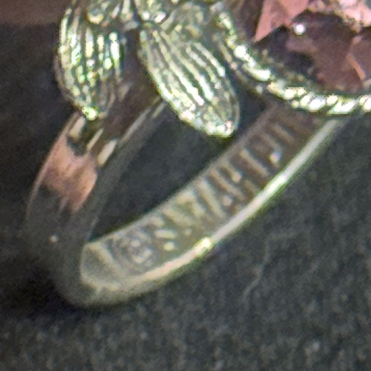 Other × Vintage Vintage Sarah Coventry Love Story double heart floral ring Size ONE SIZE - 5 Thumbnail