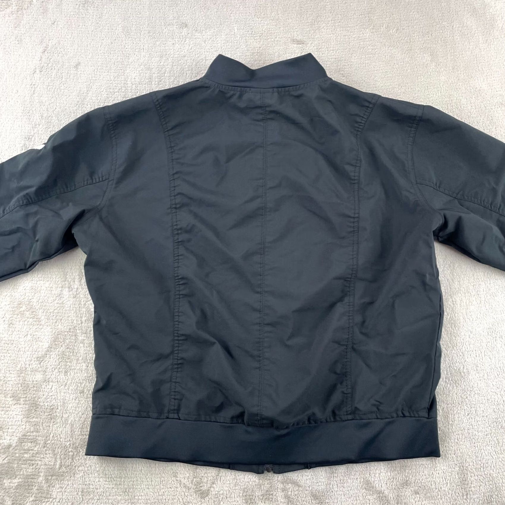 Vintage TASC Performance Jacket Women Medium Black Full Zip Bomber Zip Pockets Active Size M / US 6-8 / IT 42-44 - 7 Thumbnail