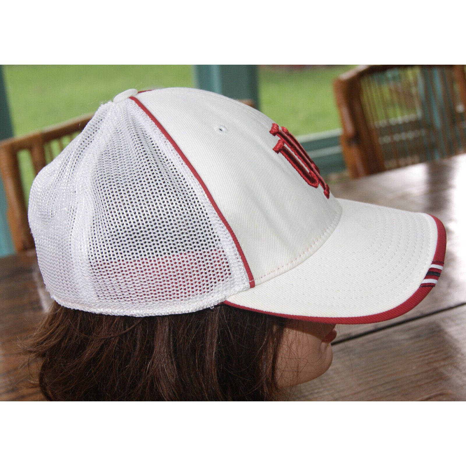 Adidas VTG Y2K Indiana Hoosiers IU OSFA Fitted Hat Cap Adidas Mesh Size ONE SIZE - 3 Thumbnail