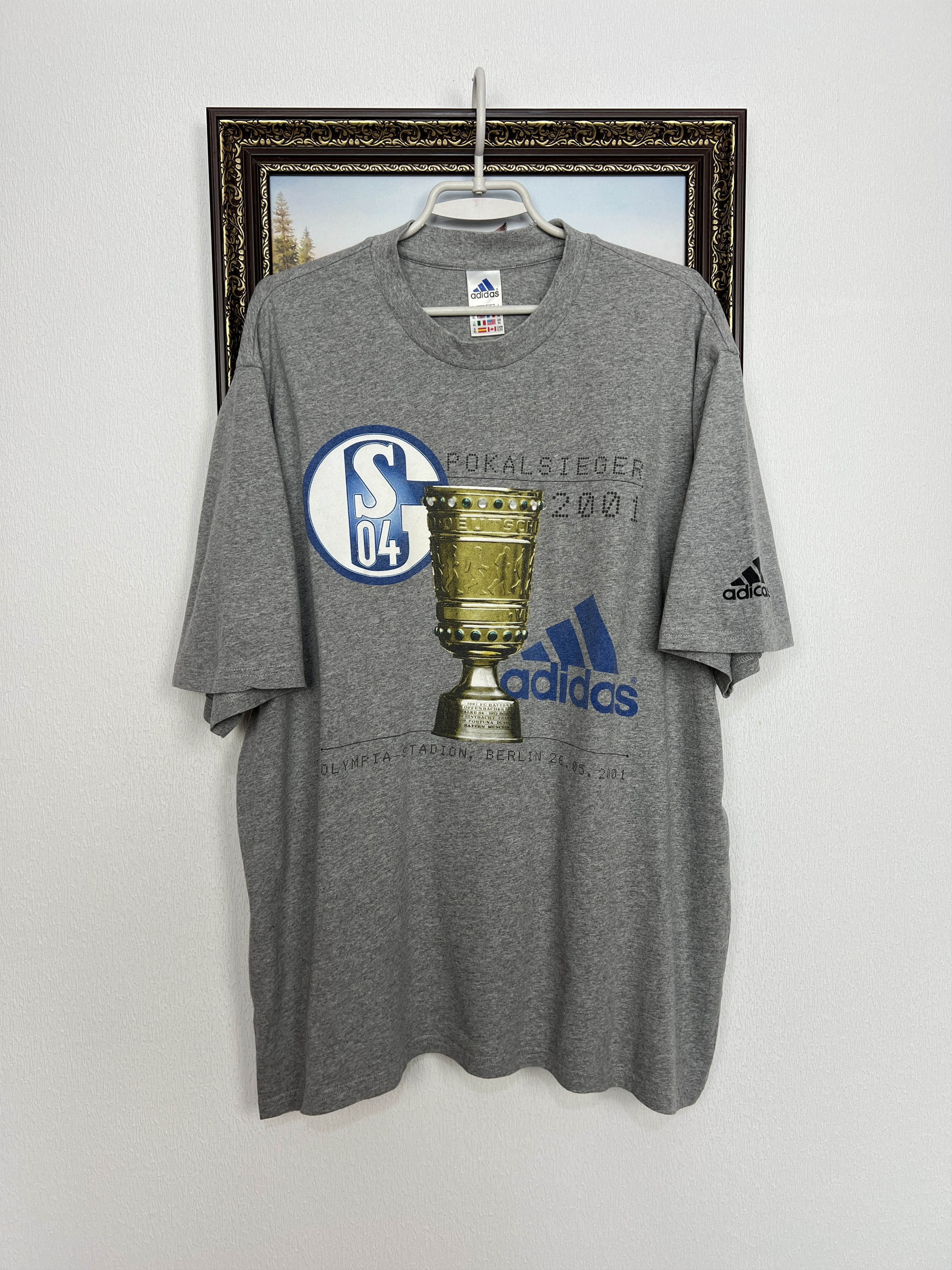 Vintage FC Schalke 04 Football Shirt Soccer Jersey Trikot