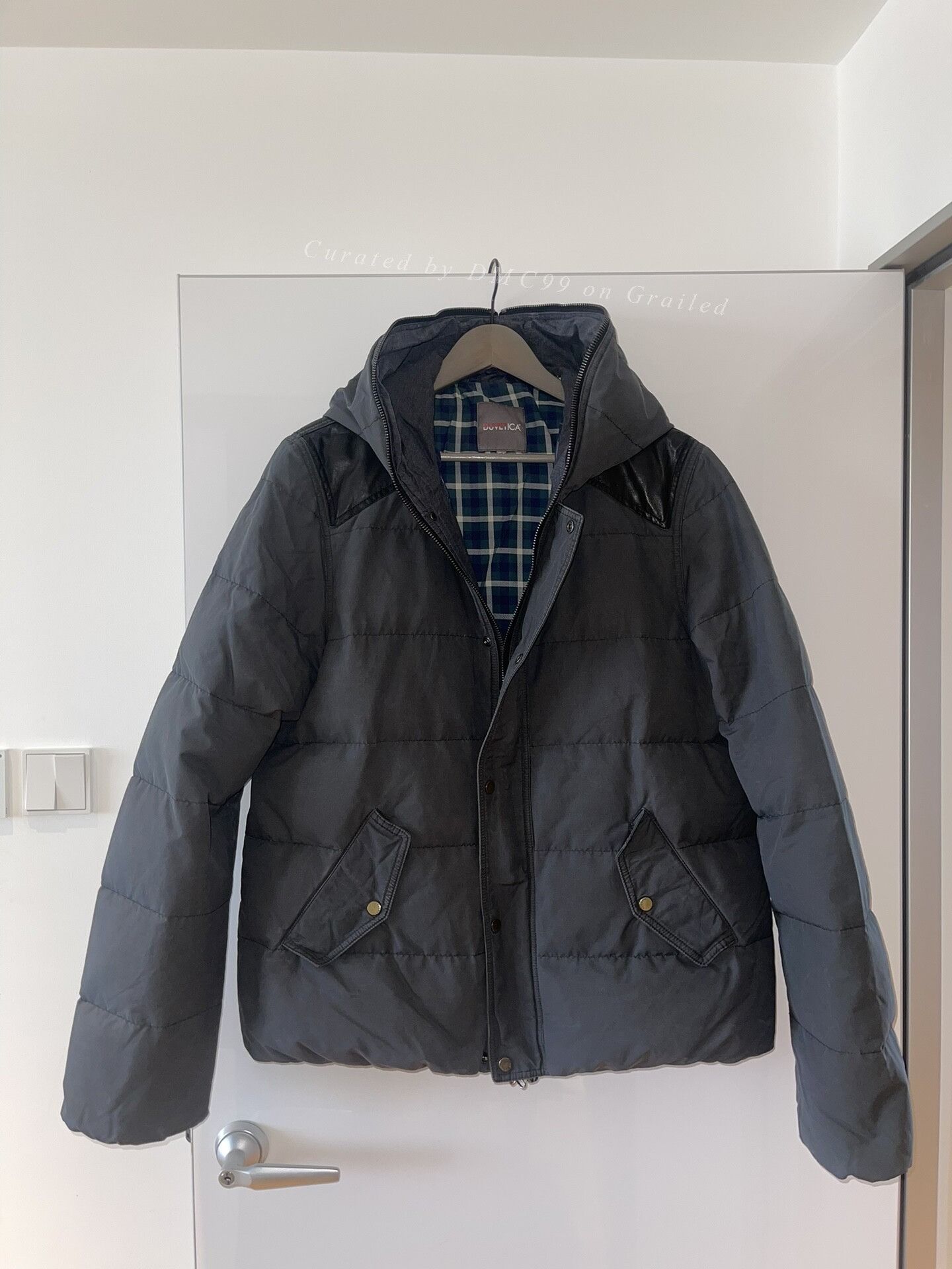 Duvetica Duvetica Blue-Gray Heavy Down Jacket XL Size US L / EU 52-54 / 3 - 1 Thumbnail