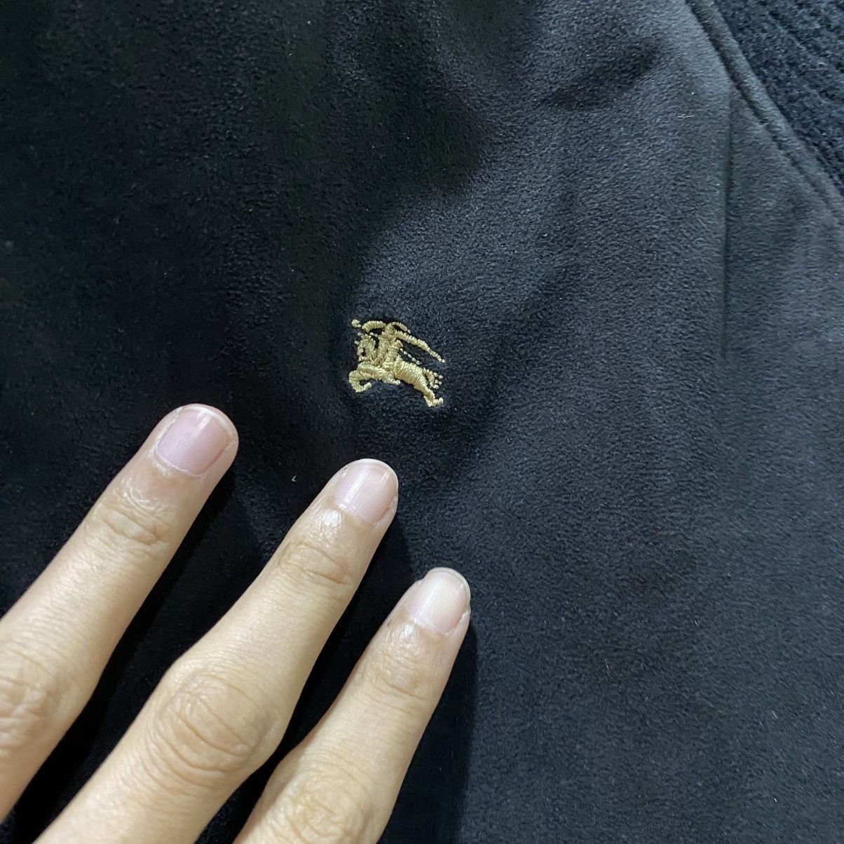 Black Label × Burberry Burberry x Black Label Black Basic Logo Knit Sweater Size US S / EU 44-46 / 1 - 7 Thumbnail
