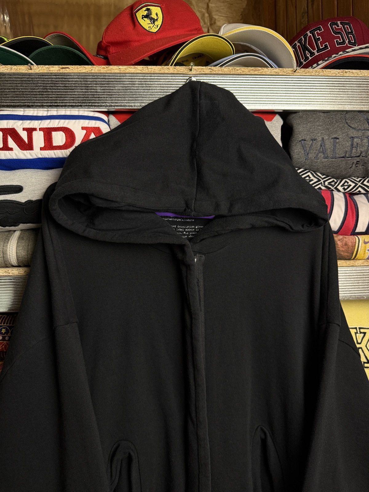 Rundholz Rundholz Black Label Avant Garde Oversized Zip Hoodie Size US L / EU 52-54 / 3 - 3 Thumbnail