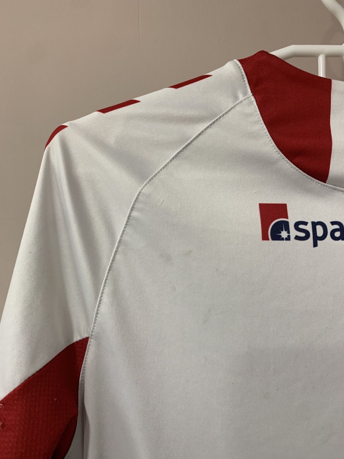 Hummel Aalborg BK 2017/18 Home Football Shirt Hummel Soccer Jersey Size US S / EU 44-46 / 1 - 15 Thumbnail