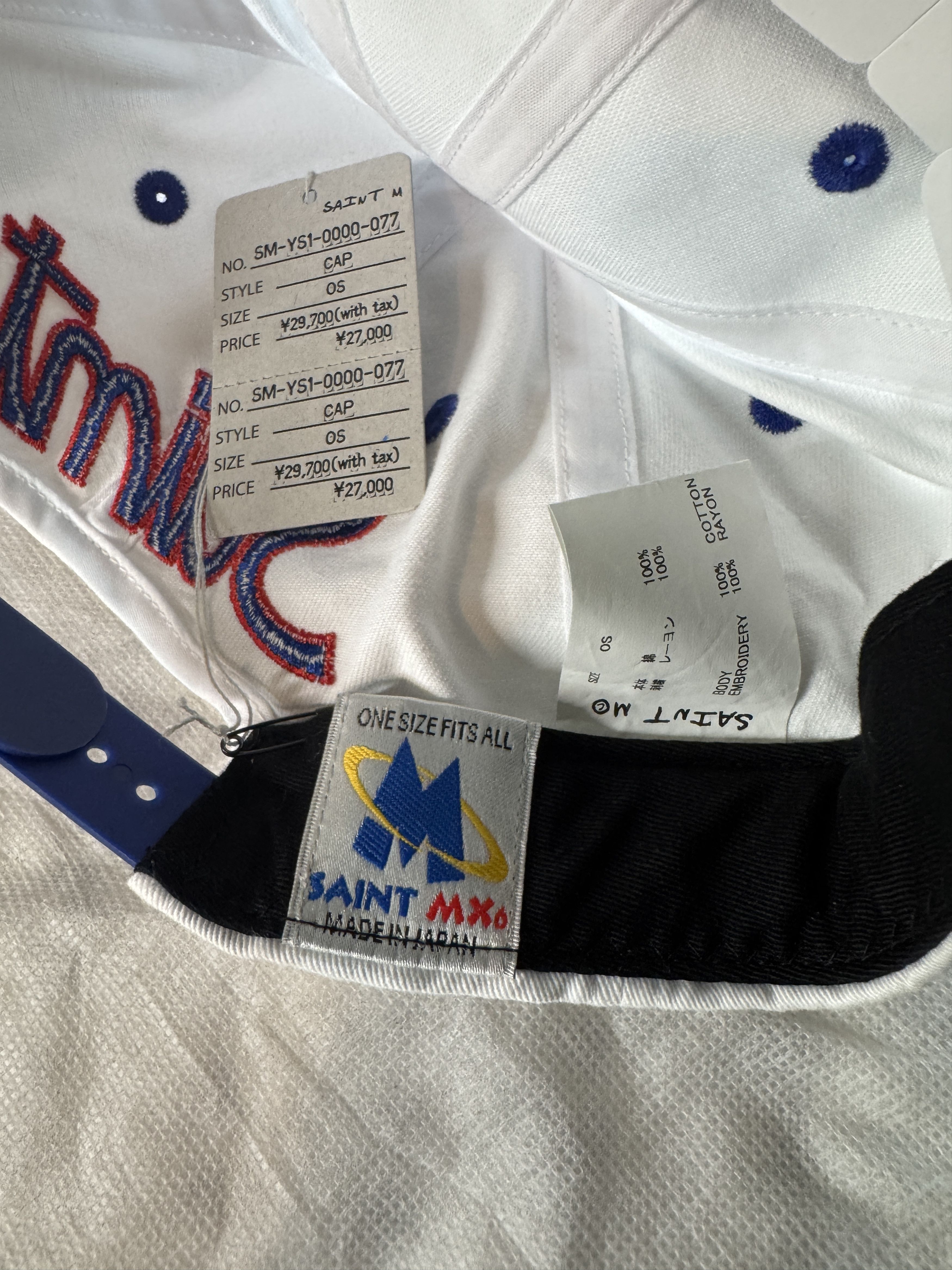 Saint Michael SAINT MICHAEL 'AUTHENTIC GOD LOVE' SNAPBACK NY GIANTS OS Size ONE SIZE - 7 Thumbnail