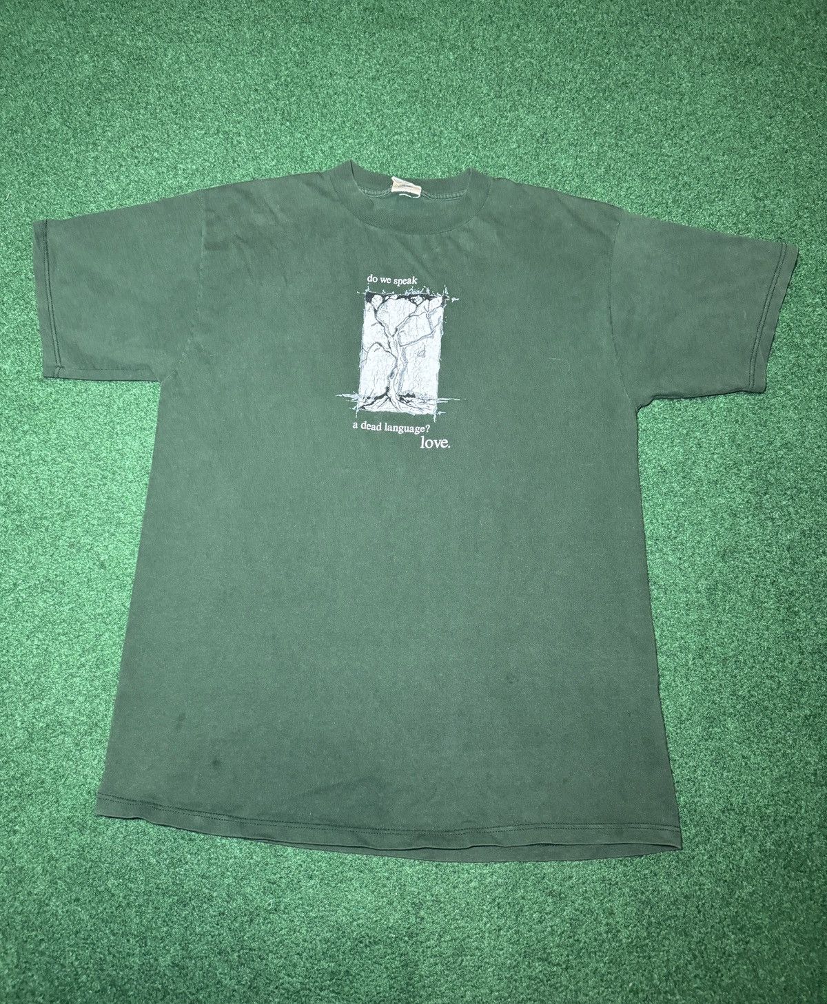 Vintage 90s Downset Dead Language LA Hardcore XL T Shirt